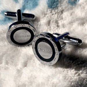 Luxury Designer Zodiac Sign Silver Cuff Links Men